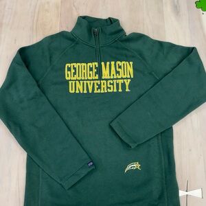 George Mason University Jansport Olive Green Fleece Top